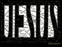 3-d Christian Wallpaper: "Names of Jesus" inverted clr